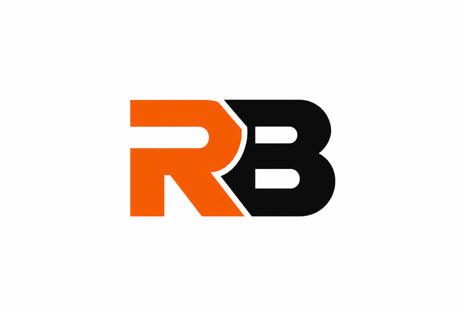 Interlocking-Orange-and-Black-RB-Monogram